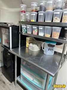 1972 Rolled Ice Cream & Frozen Yogurt Food Trailer Concession Trailer Refrigerator Texas for Sale