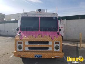 1973 2 Step Van Ice Cream Truck Surveillance Cameras Nevada Gas Engine for Sale