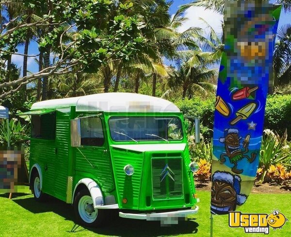 1973 Citroen H-van Ice Cream Truck Hawaii Gas Engine for Sale