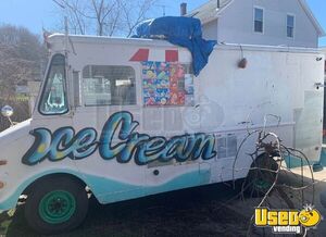 1973 Step Van Soft Serve Ice Cream Truck Ice Cream Truck Air Conditioning Massachusetts Gas Engine for Sale