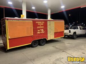 1973 Super-b Commodity Trailer Concession Trailer Cabinets Michigan for Sale