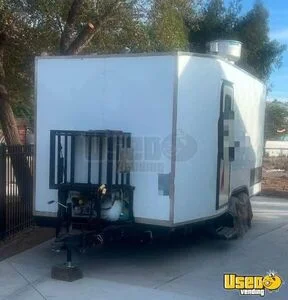 1974 Kitchen Trailer Kitchen Food Trailer Diamond Plated Aluminum Flooring California for Sale