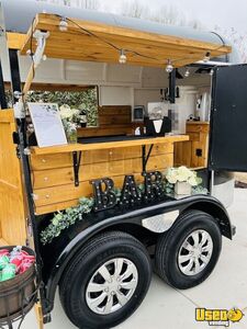 1974 Mobile Bar Concession Trailer Beverage - Coffee Trailer Air Conditioning Georgia for Sale