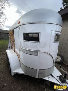 1975 Coffee Concession Trailer Beverage - Coffee Trailer Cabinets Idaho for Sale