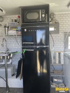 1975 Mobile Ice Cream/coffee Shop Trailer Beverage - Coffee Trailer Electrical Outlets Texas for Sale