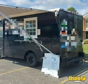 1975 Step Van Barbecue Truck Barbecue Food Truck Air Conditioning Florida Gas Engine for Sale