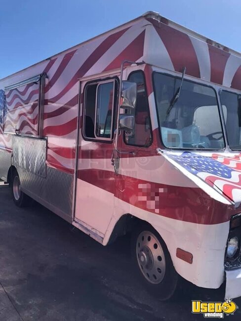 1976 Gmc Step Van Kitchen Food Truck All-purpose Food Truck California Gas Engine for Sale