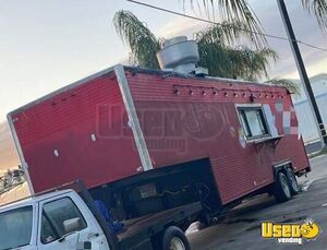 1976 Gooseneck Food Concession Trailer Kitchen Food Trailer Cabinets California for Sale