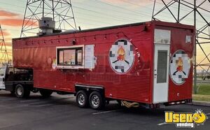 1976 Gooseneck Food Concession Trailer Kitchen Food Trailer Concession Window California for Sale