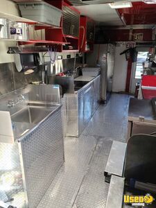 1976 Gooseneck Food Concession Trailer Kitchen Food Trailer Diamond Plated Aluminum Flooring California for Sale