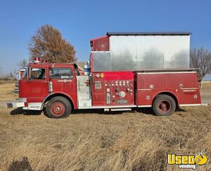 1976 Pizza Truck Pizza Food Truck Concession Window Oklahoma Diesel Engine for Sale