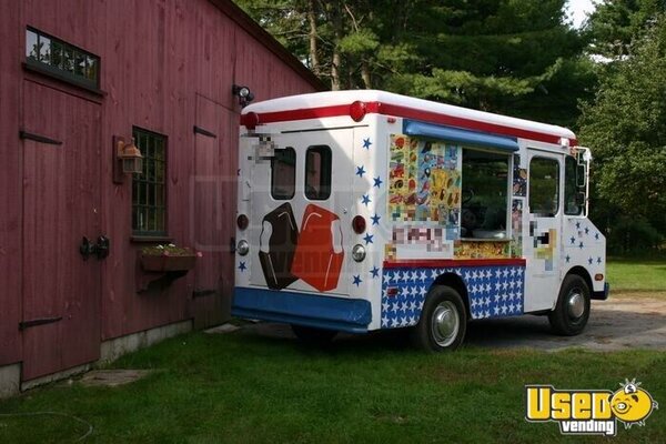 Antique Chevy Ice Cream Truck | Used Food Truck for Sale in Massachusetts