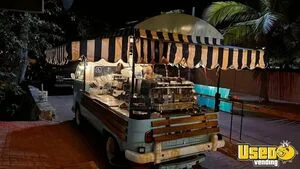 1977 Combi Coffee & Beverage Truck Stainless Steel Wall Covers California Gas Engine for Sale
