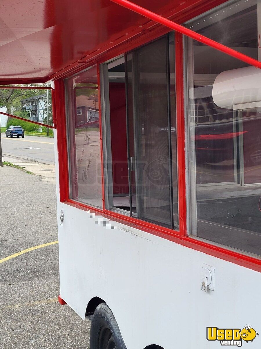 Ready to Serve 8' x 16' AllSteel Mobile Food Concession Trailer for Sale in Michigan