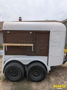 1977 Horse Trailer For Mobile Bar Business. Beverage - Coffee Trailer Concession Window California for Sale