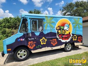 1977 P30 Ice Cream Truck Diamond Plated Aluminum Flooring Florida Gas Engine for Sale