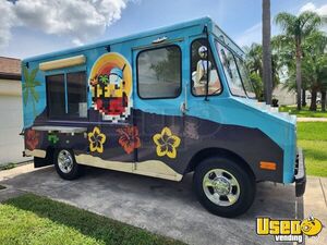 1977 Step Van Ice Cream Truck Diamond Plated Aluminum Flooring Florida Gas Engine for Sale