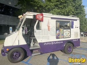 1977 Step Van Ice Cream Truck Ice Cream Truck Diamond Plated Aluminum Flooring New Jersey Gas Engine for Sale