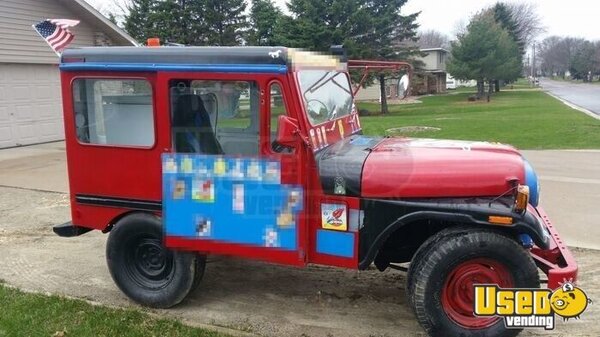 1978 Amgn Jeep Ice Cream Truck Minnesota Gas Engine for Sale