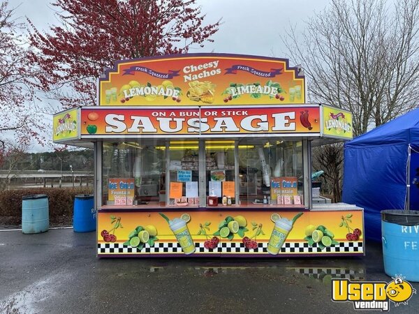 1978 Classic Retractable Wheel Concession Trailer Concession Trailer Texas for Sale