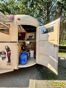 1978 Horse Trailer Concession Trailer Awning Michigan for Sale