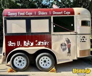 1978 Horse Trailer Concession Trailer Concession Window Michigan for Sale