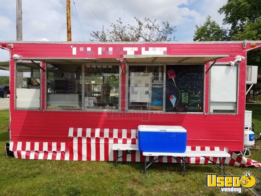 8' x 20' Food Concession Trailer Used Concession Trailer for Sale in