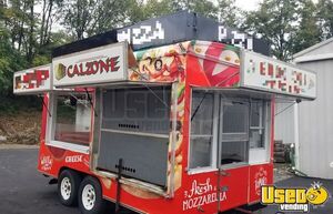 1978 Pizza Concession Trailer Pizza Trailer Cabinets Pennsylvania for Sale