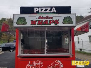 1978 Pizza Concession Trailer Pizza Trailer Exterior Customer Counter Pennsylvania for Sale