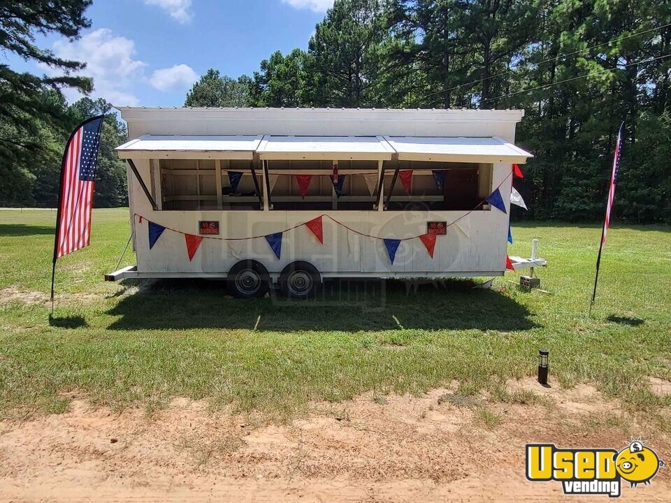 Ready to Use Shasta VN Mobile Fireworks Marketing Stand Trailer for