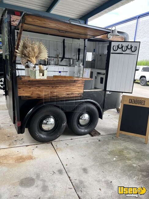 1979 2 Horse Straight Load Mobile Bar Trailer Beverage - Coffee Trailer Florida for Sale