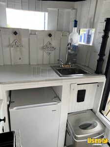 1979 2 Horse Straight Load Mobile Bar Trailer Beverage - Coffee Trailer Hand-washing Sink Florida for Sale