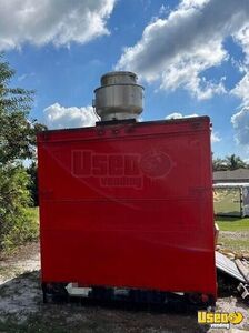 1979 Big Red Food Concession Trailer Kitchen Food Trailer Air Conditioning Florida for Sale