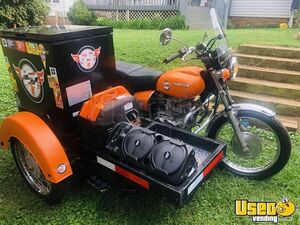 1979 Cb400th Ice Cream Cycle/ Motorcycle Ice Cream Truck North Carolina Gas Engine for Sale