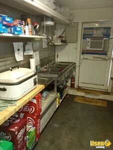 1979 Concession Trailer Diamond Plated Aluminum Flooring Tennessee for Sale