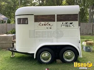 1979 Mobile Bar Trailer Beverage - Coffee Trailer Concession Window Massachusetts for Sale