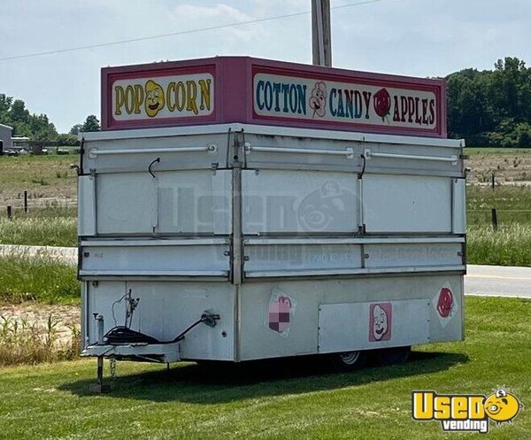 1979 Popcorn And Cotton Candy Concession Trailer Concession Trailer Ohio for Sale