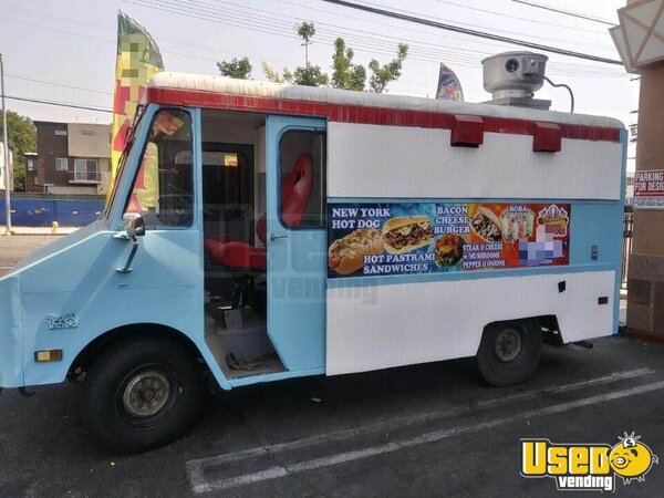 1979 Step Van All-purpose Food Truck All-purpose Food Truck California Gas Engine for Sale