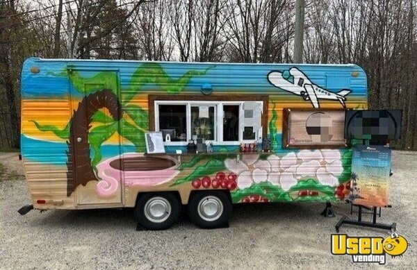 1979 Wilderness Coffee Vending Trailer Beverage - Coffee Trailer New Hampshire for Sale