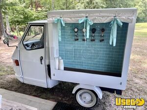 1980 Ape 50 Coffee & Beverage Truck Concession Window Georgia for Sale