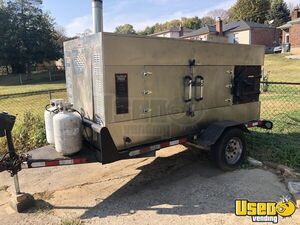 1980 Bbr-79 Se Open Bbq Smoker Trailer Open Bbq Smoker Trailer Kentucky for Sale