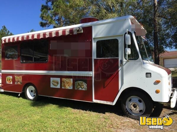 1980 Chevy Step Side Grumman Olson All-purpose Food Truck Florida Diesel Engine for Sale