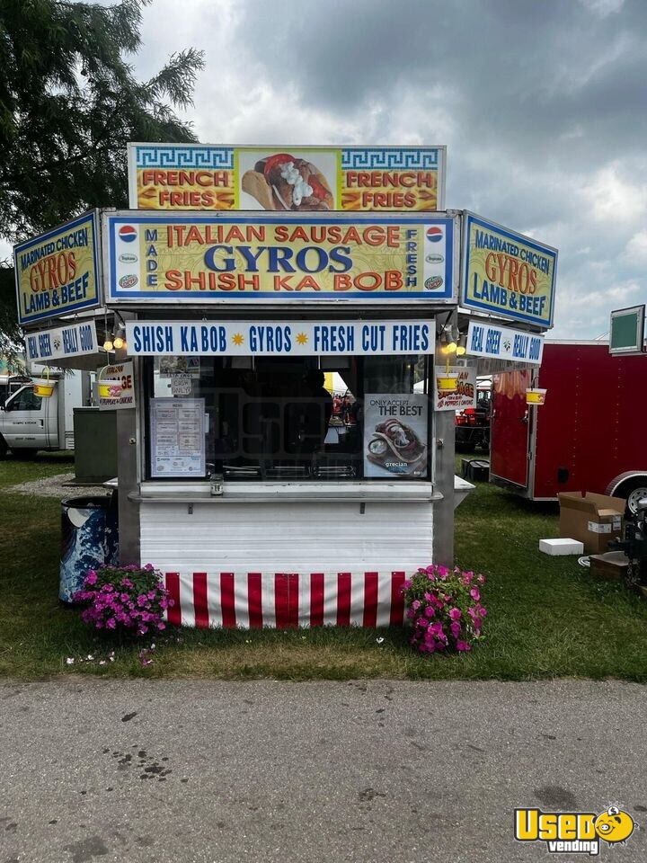 Ready to Go 8' x 16' Hallmark Cargo Food Festival Concession Trailer