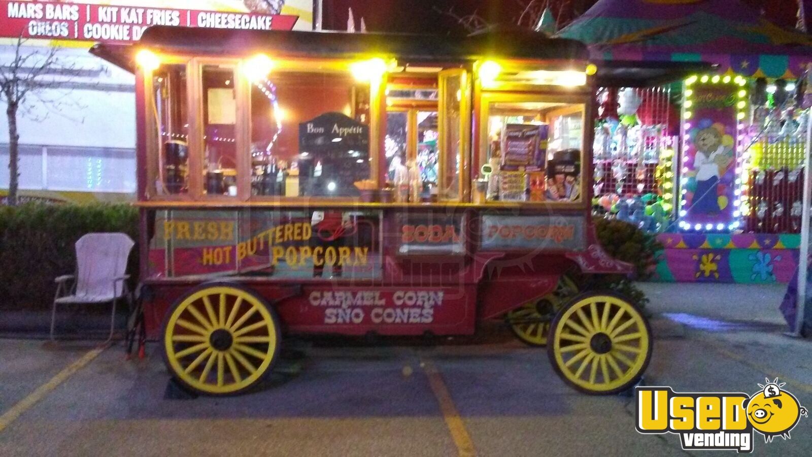 Antique Replica Cretor S Cart Cretor S Popcorn Wagon For Sale In British Columbia