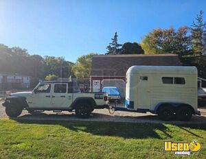 1980 Mobile Bar Trailer Beverage - Coffee Trailer Concession Window Connecticut for Sale