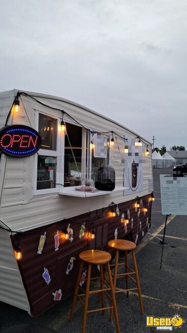 1980 Renovated And Customized Beverage - Coffee Trailer Alberta for Sale