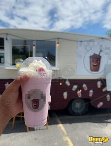 1980 Renovated And Customized Beverage - Coffee Trailer Cabinets Alberta for Sale