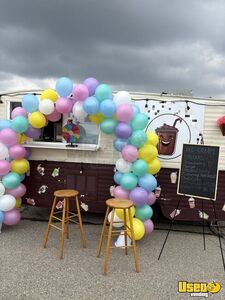 1980 Renovated And Customized Beverage - Coffee Trailer Concession Window Alberta for Sale