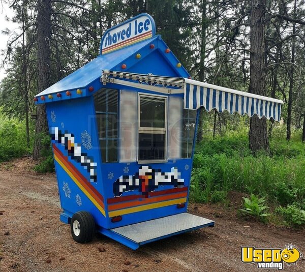 1980 Shaved Ice Trailer Snowball Trailer California for Sale
