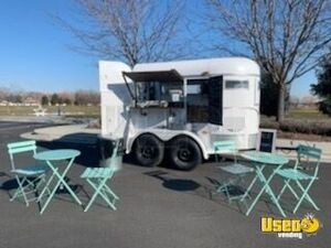 1980 Vintage Ice Cream And Cookies Concession Trailer Ice Cream Trailer Removable Trailer Hitch Idaho for Sale